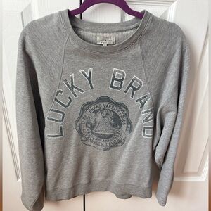 Lucky Brand - Crewneck Sweatshirt - Grey